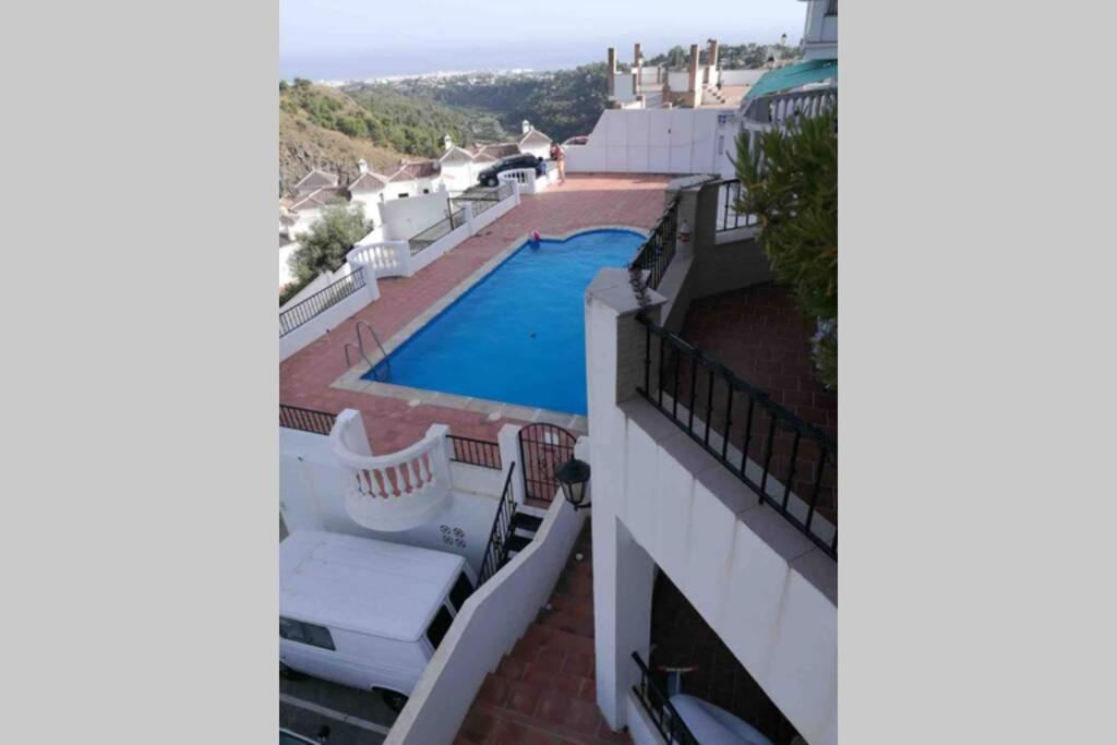 Precioso Apartamento De Dos Plantas Con Vistas Frigiliana Exteriér fotografie