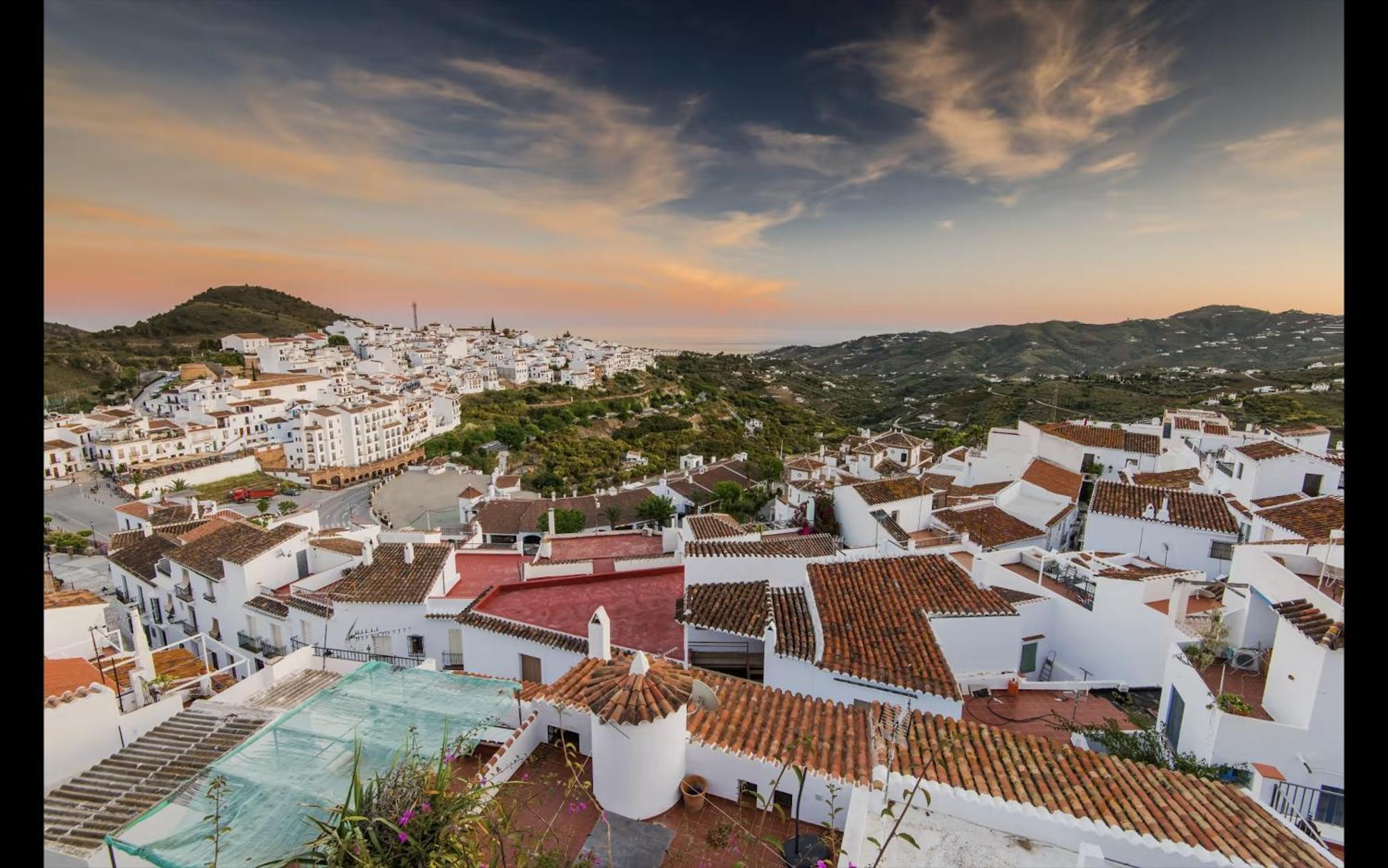 Precioso Apartamento De Dos Plantas Con Vistas Frigiliana Exteriér fotografie
