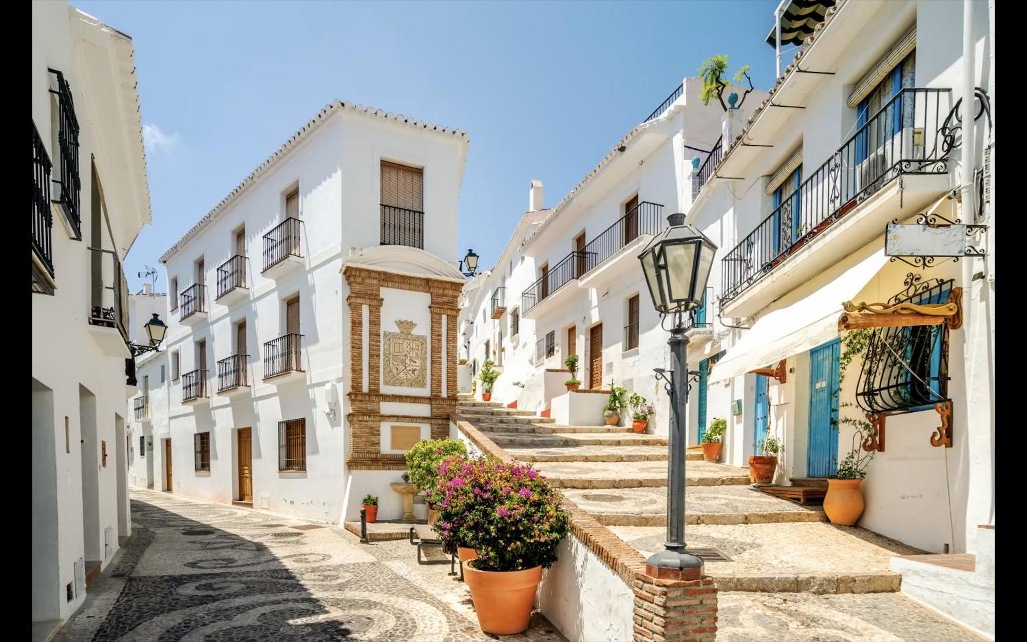 Precioso Apartamento De Dos Plantas Con Vistas Frigiliana Exteriér fotografie